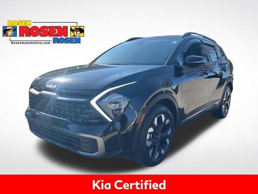 Ebony Black 2023 Kia Sportage X-Line
