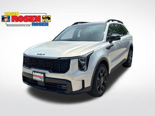 Ivory Silver 2026 Kia Sorento EX