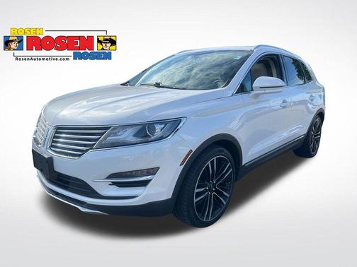 White Platinum Clearcoat Metallic 2017 Lincoln MKC Reserve