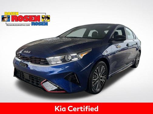 Deep Sea Blue 2024 Kia Forte GT-Line