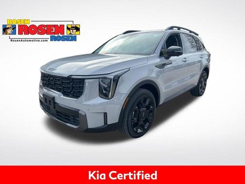 Wolf Gray 2024 Kia Sorento SX