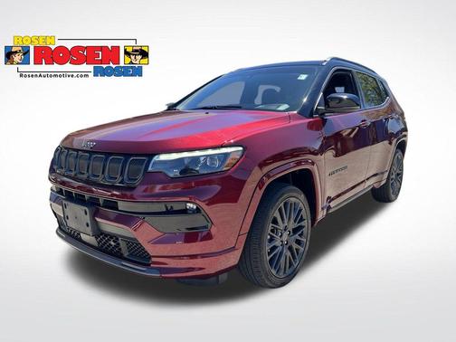 Velvet Red Pearlcoat 2022 Jeep Compass High Altitude
