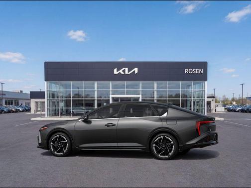 Interstellar Gray 2026 Kia K4 GT-Line