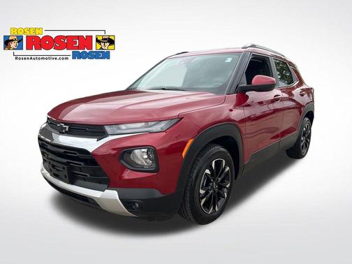 Scarlet Red Metallic 2021 Chevrolet Trailblazer LT