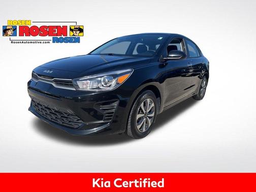 Aurora Black 2023 Kia Rio S