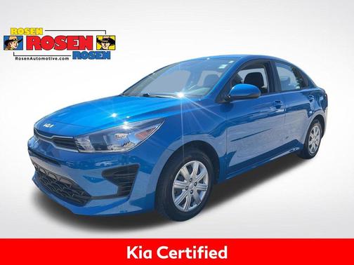 Sporty Blue 2023 Kia Rio S
