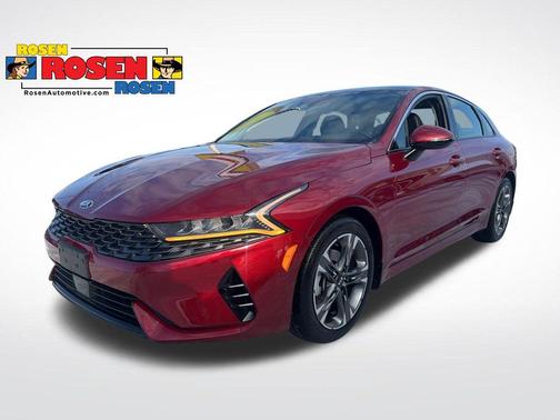 Passion Red 2021 Kia K5 EX