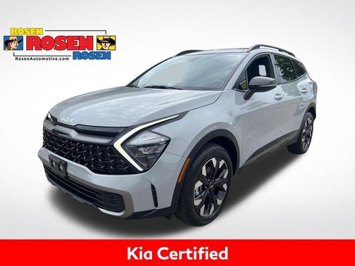 Wolf Gray 2023 Kia Sportage X-Line