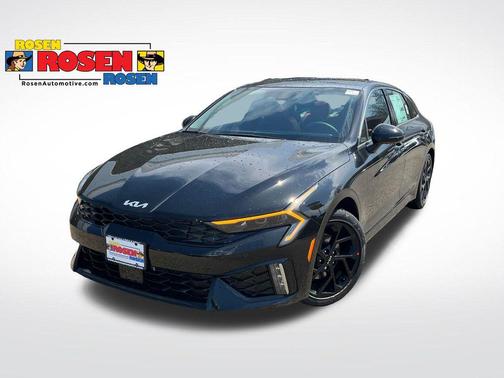 Aurora Black Pearl 2026 Kia K5 GT-Line AWD
