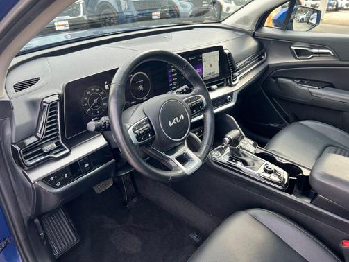 Sapphire Blue 2023 Kia Sportage SX-Prestige
