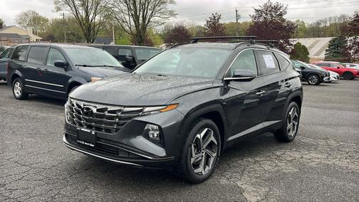 Gray 2023 Hyundai TUCSON Limited