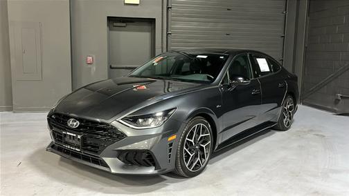 Gray 2022 Hyundai SONATA N Line