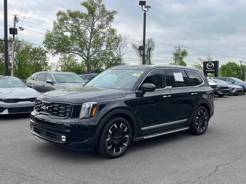 Ebony Black 2024 Kia Telluride SX Prestige