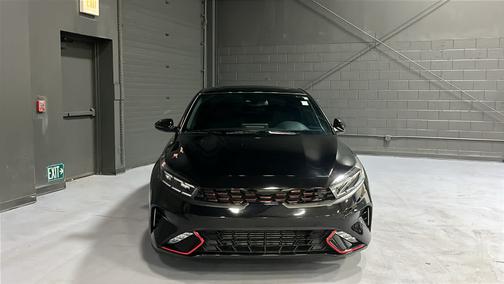 Aurora Black 2023 Kia Forte GT