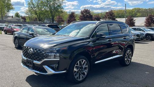 Black 2023 Hyundai SANTA FE Calligraphy