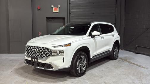 White 2023 Hyundai SANTA FE SEL