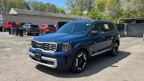 Midnight Lake Blue 2024 Kia Telluride S