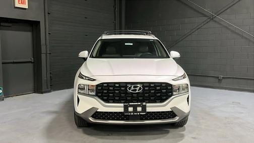 White 2023 Hyundai SANTA FE SEL