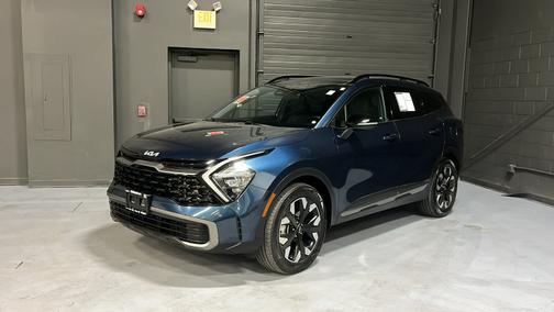 Vesta Blue 2023 Kia Sportage Plug-In Hybrid X-Line