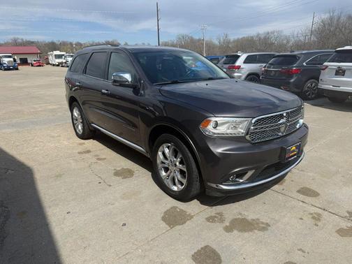 Granite Metallic Clearcoat 2017 Dodge Durango Citadel