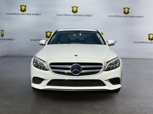 Polar White 2019 Mercedes-Benz C-Class Sedan