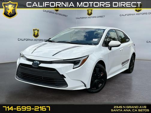 Ice Cap 2025 Toyota Corolla Hybrid LE