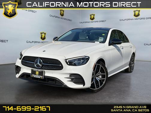 2022 Mercedes-Benz E-Class RWD Sedan