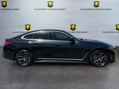 Black Sapphire Metallic 2023 BMW i4 Gran Coupe eDrive40