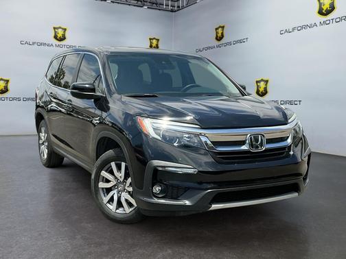Crystal Black Pearl 2022 Honda Pilot 2WD EX-L