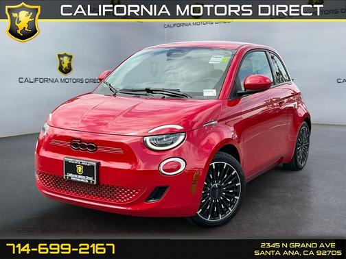 Red by (Red) 2024 FIAT 500e INSPI(RED) FWD