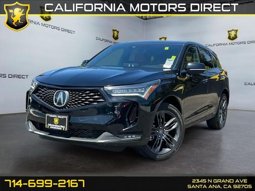 Majestic Black Pearl 2022 Acura RDX A-Spec Package