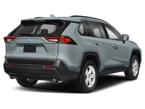Lunar Rock 2021 Toyota RAV4 Hybrid XLE Premium