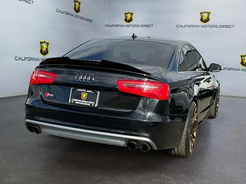 Black 2013 Audi S6 4.0T Prestige