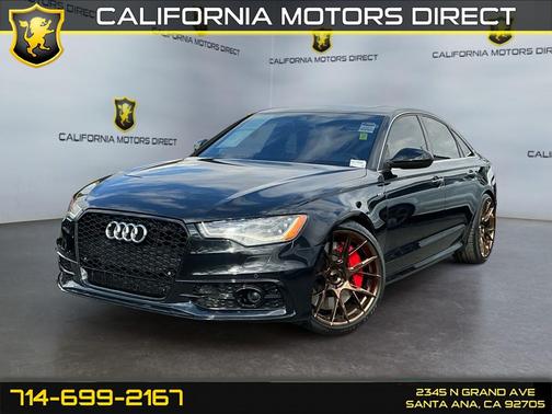 Black 2013 Audi S6 4.0T Prestige
