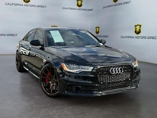 Black 2013 Audi S6 4.0T Prestige