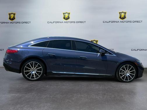 Twilight Blue Metallic 2023 Mercedes-Benz EQS 580 4MATIC