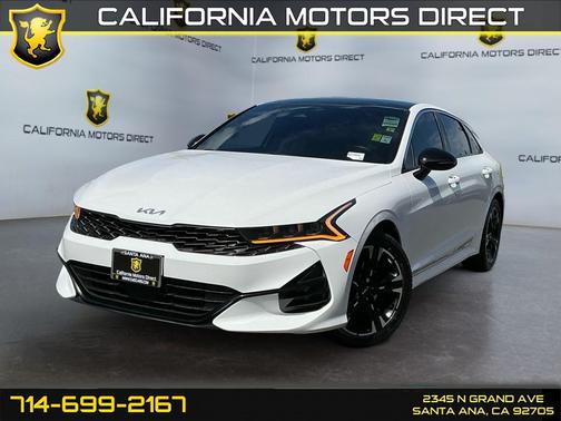 Glacial White Pearl 2022 Kia K5 GT-Line