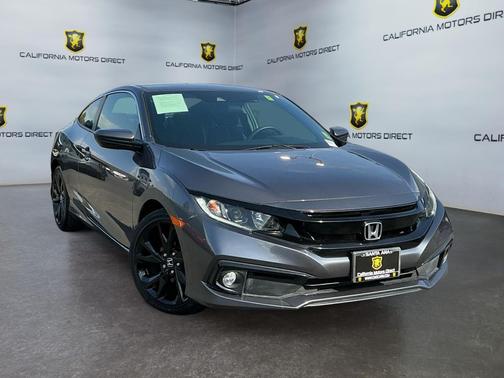 Modern Steel Metallic 2019 Honda Civic Sport