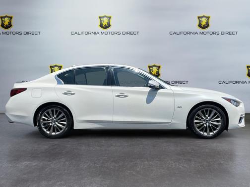 Majestic White 2019 INFINITI Q50 3.0t LUXE