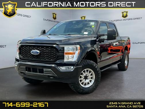 Agate Black 2022 Ford F-150 XL