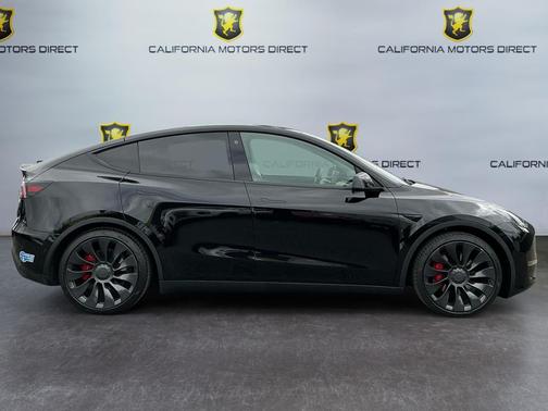 Solid Black 2021 Tesla Model Y Performance Dual Motor All-Wheel Drive