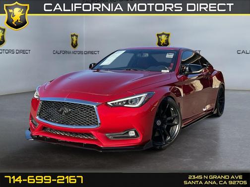 2017 INFINITI Q60 3.0t Red Sport 400