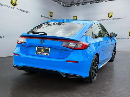 Boost Blue Pearl 2024 Honda Civic Sport