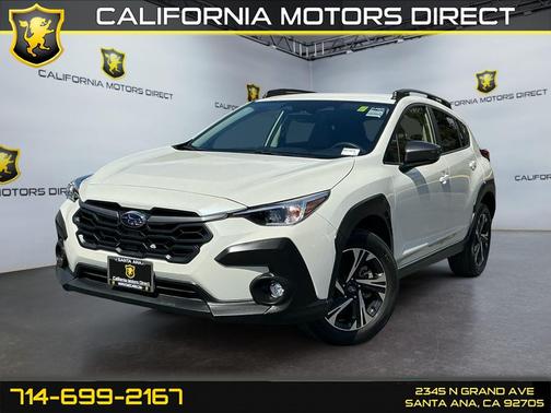Crystal White Pearl 2024 Subaru Crosstrek Premium