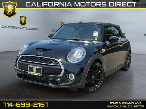 Midnight Black Metallic 2020 MINI Convertible Cooper S