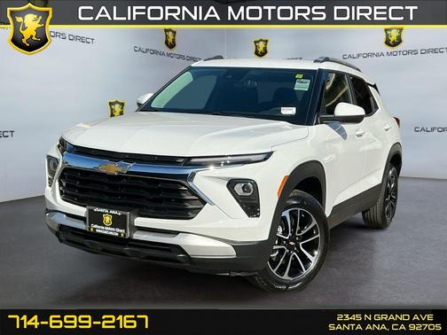 Summit White 2025 Chevrolet Trailblazer LT