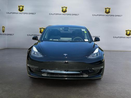 Solid Black 2021 Tesla Model 3 Standard Range Plus