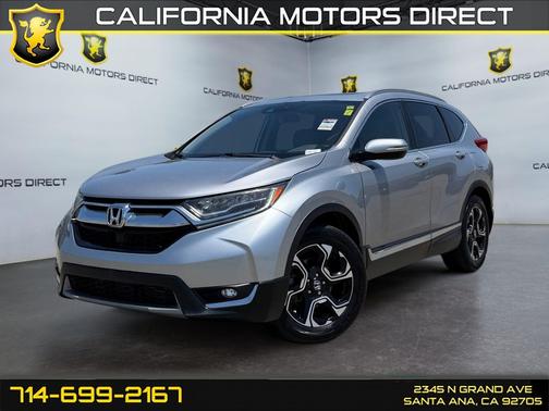 Lunar Silver Metallic 2019 Honda CR-V Touring