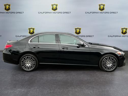 Black 2025 Mercedes-Benz C-Class Sedan