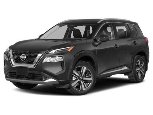 Gun Metallic 2021 Nissan Rogue Platinum